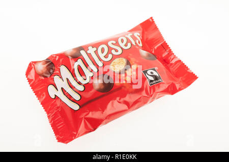 Paquet de Maltesers Banque D'Images