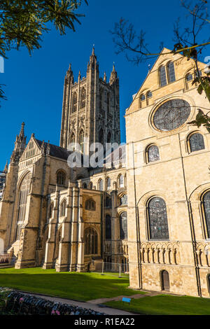 La Cathédrale de Canterbury, Canterbury Bell Tower,Harry,Kent, Angleterre, Royaume-Uni Banque D'Images