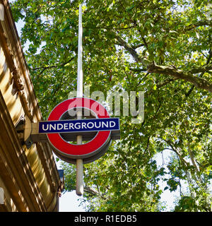 La station de métro de Londres Banque D'Images