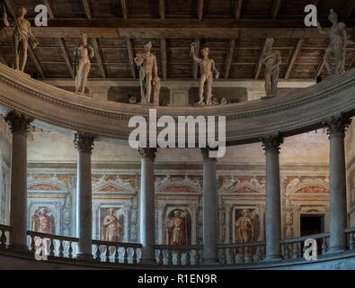 Teatro all'antica, Sabbioneta, Lombardie, Italie Banque D'Images