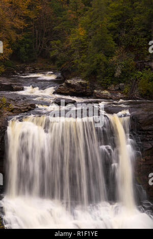 Blackwater Falls dans West Virginia USA Banque D'Images