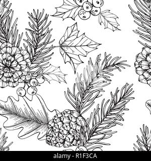 Motif de Noël arrière-plan transparent. Illustration de Vecteur