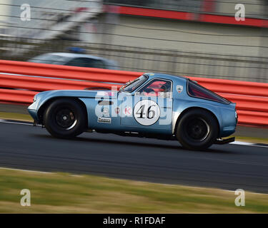 Mike Whitaker, TVR Griffith, Trophée International pour les voitures GT classique, le Silverstone Classic, juillet 2018, Silverstone, Northamptonshire, en Angleterre, le circuit Banque D'Images