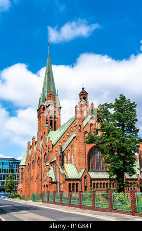 Voir l'église de Saint André Bobola à Bydgoszcz, Pologne Banque D'Images