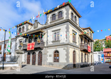 La ville ou l'hôtel de ville, Teror Gran Canaria Îles Canaries Banque D'Images