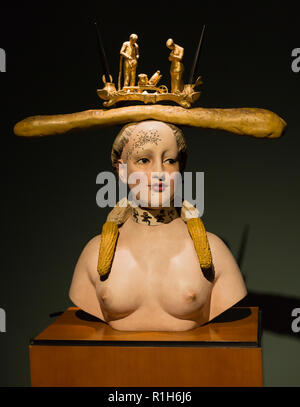 Bogota, Colombie - 4 Février, 2017 : Musée Musée Botero Salvatore Dali sculpture dans la zone La Candelaria Bogota capitale de la Colombie en Amérique du Sud Banque D'Images