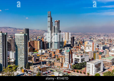 Bogota Skyline cityscape capitale de la Colombie en Amérique du Sud Banque D'Images