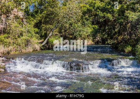 La Periquera cascades de Villa de Leyva Boyaca Colombie en Amérique du Sud Banque D'Images