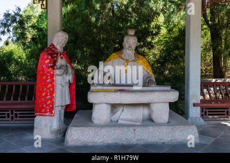 Bouddha, Jinan, 1000 Montagne de Bouddha Banque D'Images