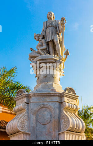 Plaza de la Aduana Centro Historico aera de Cartagena de los indias Bolivar en Colombie Amérique du Sud Banque D'Images