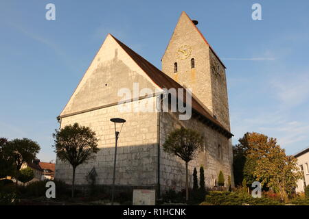 Die St. Andreas Kirche im Zentrum von Bad Gögging, commune française einem von Neustadt an der Donau im Altmühltal Banque D'Images