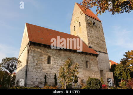 Die St. Andreas Kirche im Zentrum von Bad Gögging, commune française einem von Neustadt an der Donau im Altmühltal Banque D'Images