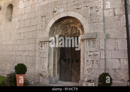 Die St. Andreas Kirche im Zentrum von Bad Gögging, commune française einem von Neustadt an der Donau im Altmühltal Banque D'Images