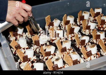 S'Mores Cupcakes Banque D'Images