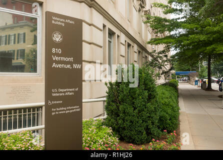 Ministère des Affaires des anciens combattants des États-Unis Washington DC Banque D'Images