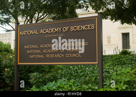 National Academy of Sciences, Washington DC Banque D'Images