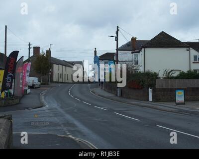 Braunton un village anglais dans le Nord du Devon UK Banque D'Images