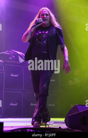 Ny - 11 novembre : Sebastian Bach lors du spectacle Rock Fest 1980 au Miramar amphithéâtre du parc régional le 11 novembre 2018 à Miramar, en Floride. Credit : mpi04/MediaPunch Banque D'Images