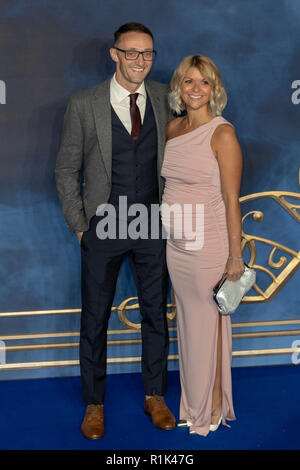 Londres, le 13 novembre 2018. Vous assiste à la première du film 'Les Animaux Fantastiques : les crimes de Grindelwald' dans Leicester square le 13 novembre 2018, l'Angleterre.© Jason Richardson / Alamy Live News Banque D'Images