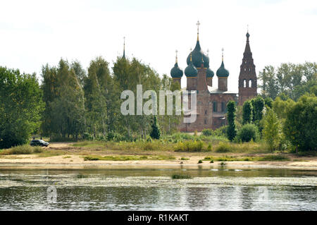 Église orthodoxe de l'Archange Michael, Yaroslavl Russie Banque D'Images