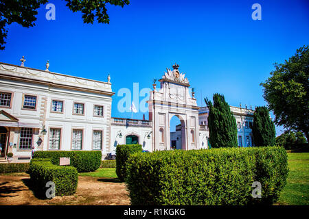 Du palais de Seteais Tivoli, ville de Sintra, Lisbonne, Portugal Banque D'Images