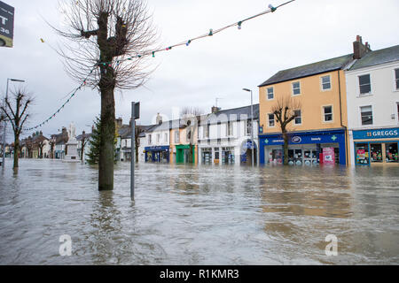 Inondations 2015 Cockermouth Cumbria - Lake District Banque D'Images