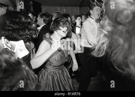 Photo : John Angerson. Commémoration ball est un bal officiel tenu au Christ Church college de l'Université d'Oxford. Banque D'Images