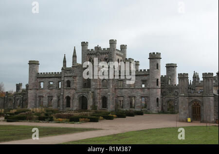 Lowther castle près de Penrith, Cumbria, Angleterre, Royaume-Uni. Banque D'Images