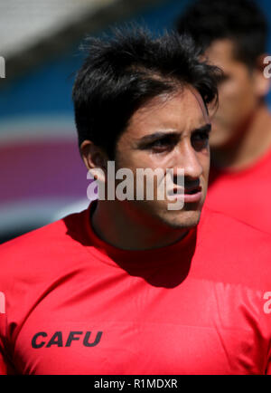 Chili - Ligue 1 Division de la Banque Scotia 2018 / ( C.Deportes Antofagasta ) - Luis Marcelo Salas Candia Banque D'Images