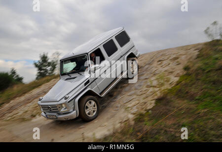 2012 Mercedes G Wagen SUV allemand au large de terrain Banque D'Images