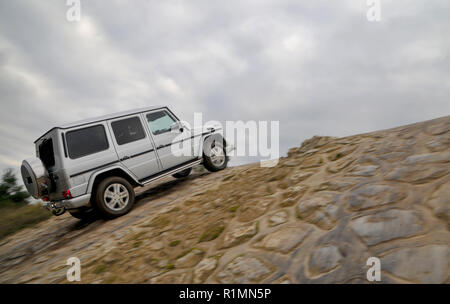 2012 Mercedes G Wagen SUV allemand au large de terrain Banque D'Images