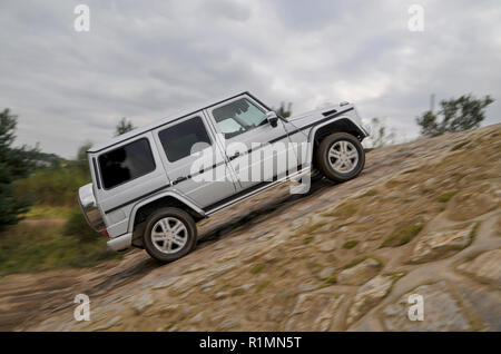 2012 Mercedes G Wagen SUV allemand au large de terrain Banque D'Images