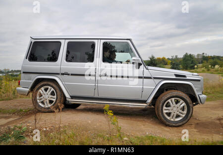 2012 Mercedes G Wagen SUV allemand au large de terrain Banque D'Images