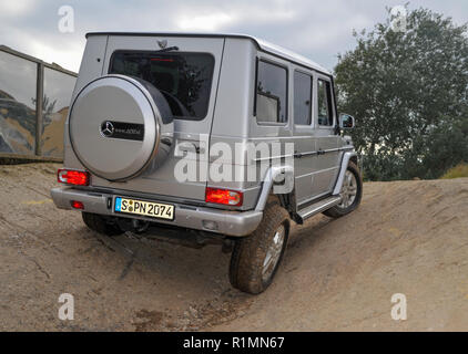 2012 Mercedes G Wagen SUV allemand au large de terrain Banque D'Images