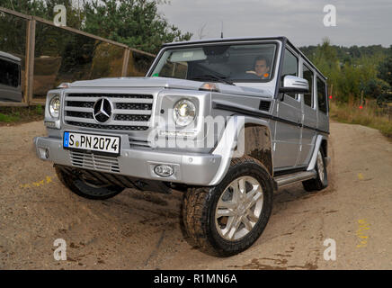 2012 Mercedes G Wagen SUV allemand au large de terrain Banque D'Images