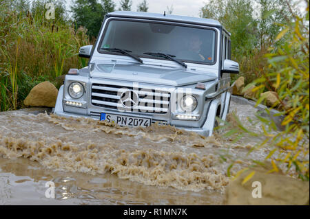 2012 Mercedes G Wagen SUV allemand au large de terrain Banque D'Images