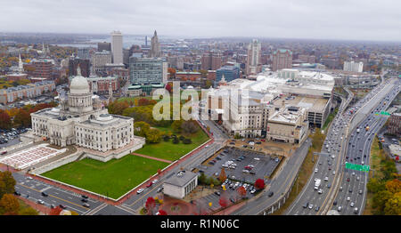 L'image plus de Hartford Connecticut et le paysage urbain du centre-ville Banque D'Images