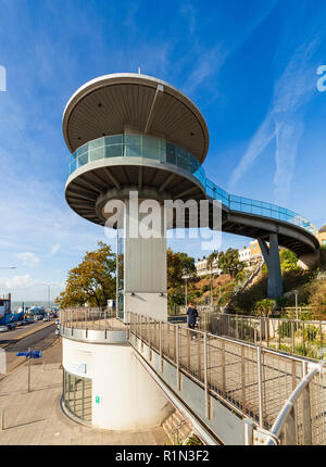 Pier Hill lift, Southend on Sea. Banque D'Images