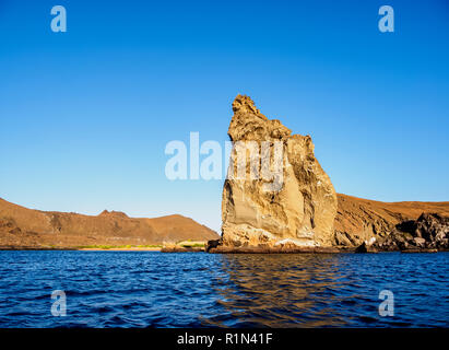 Pinnacle Rock sur Bartolome Island, Galapagos, Equateur Banque D'Images