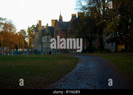 Parc Belleisle, Ayr, Ecosse en couleurs d'automne Banque D'Images