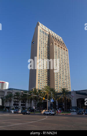 Le Manchester Grand Hyatt San Diego dans le centre-ville de San Diego, Californie, États-Unis. Banque D'Images