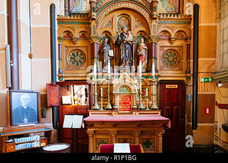 De l'intérieur de la Cathédrale Saint Joseph est l'église cathédrale du diocèse de Liepāja - Liepaja, Lettonie Kurzeme, Région, Pays Baltes, Europe Banque D'Images