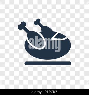 La Turquie l'icône vecteur isolé sur fond transparent, la Turquie la transparence concept logo Illustration de Vecteur
