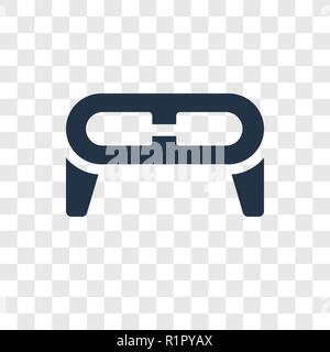 Protecteur oculaire icône vecteur isolé sur fond transparent, Eye concept logo transparent protecteur Illustration de Vecteur