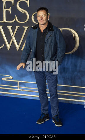 Londres, Royaume-Uni. 13Th Nov, 2018. Jason Isaac vu assister à la première mondiale de l'UK 'Les Animaux Fantastiques : les crimes de Grindelwald' au Cineworld Leicester Square à Londres. Crédit : Gary Mitchell/SOPA Images/ZUMA/Alamy Fil Live News Banque D'Images