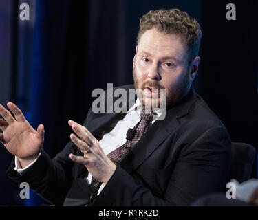 Washington, DC, USA. 13Th Nov, 2018. SEAN PARKER, entrepreneur et philanthrope, à la Fondation Jack Kemp Kemp 2018 Leadership Award Dîner au champ d'Audi à Washington, DC Le 13 novembre 2018. Crédit : Michael Brochstein/ZUMA/Alamy Fil Live News Banque D'Images