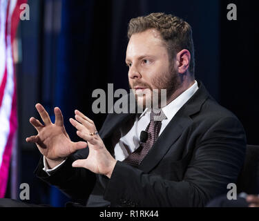 Washington, DC, USA. 13Th Nov, 2018. SEAN PARKER, entrepreneur et philanthrope, à la Fondation Jack Kemp Kemp 2018 Leadership Award Dîner au champ d'Audi à Washington, DC Le 13 novembre 2018. Crédit : Michael Brochstein/ZUMA/Alamy Fil Live News Banque D'Images