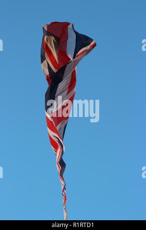 Disparaître Bexit Symbole. Drapeau de l'Union européenne Banque D'Images