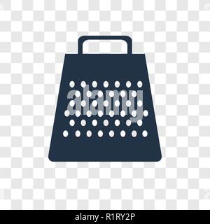 Icône vecteur râpe isolé sur fond transparent, une râpe la transparence concept logo Illustration de Vecteur