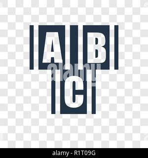 Icône vecteur jouet blocs isolé sur fond transparent, bloque la transparence jouet concept logo Illustration de Vecteur